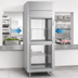 Thumbnail image #4 for Victory UltraSpec Pass-Thru One-Section Self-Contained Freezer with 4 Half-Height Glass Doors, 26.2 Cu. Ft.