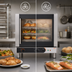 Thumbnail image #4 for Nemco Food Equipment Manual Half-Size Countertop Electric Convection Oven with Steam