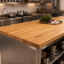 Thumbnail image #3 for John Boos Appalachian Red Oak Blended Rails Edge-Grain Island Countertop, 108