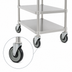 Thumbnail image #3 for Advance Tabco Special Value Series TA-25S-6-X 5-Inch Stem Caster Set with Stainless Steel Legs, 6-Pack