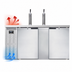 Thumbnail image #3 for Continental Refrigerator KC69NSS 69-Inch Two-Tap Three-Keg Cooler