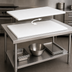Thumbnail image #3 for John Boos Reversible Poly Replacement Work Table Top, 72 x 36 x 3/4 Inch