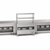Thumbnail image #3 for Randell Modular Chef Service Counter Center Section, 97-1/2 Inch Wide, Stainless Steel, with Plate Storage Cabinet and Double Overshelf