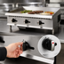 Thumbnail image #3 for IKON Cooking 36-Inch Countertop Natural Gas Thermostatic Griddle, 90,000 BTU
