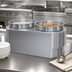 Thumbnail image #3 for Hatco Quick Ship Countertop Round Food Warmer/Cooker, 2 x 11 Qt, 240V