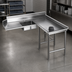 Thumbnail image #3 for Spec-Master Soiled Island Dishtable with Pre-Rinse Sink, 120