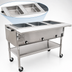 Thumbnail image #3 for Eagle Group Portable Electric Hot Food Table with 2 Dry Wells, 36-Inch Wide, Open Shelf Base, 240V