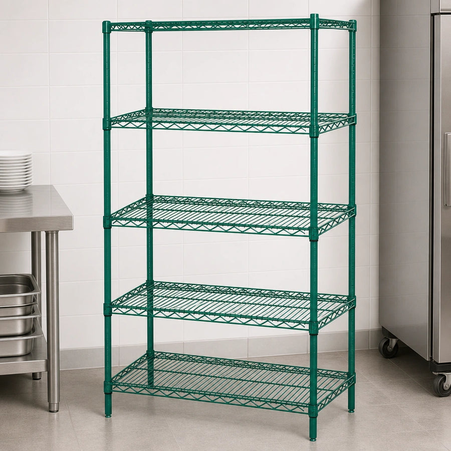 Five Wire Shelves