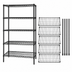 Thumbnail image #3 for Quantum Stationary Wire Shelving Starter Kit, 30