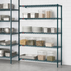 Thumbnail image #3 for Metro Super Erecta AN356K3 48"W x 18"D x 63"H Add-On Wire Shelving Unit, 4 Shelves, Metroseal 3 Epoxy Finish