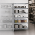 Thumbnail image #3 for EAGLEbrite 5-Tier Add-On Wire Shelving Unit, 72W x 21D x 86H, Zinc Finish
