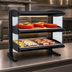Thumbnail image #3 for Hatco 42-Inch Horizontal Heated Merchandiser Countertop Hot Food Display Warmer with LED Lighting