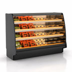 Thumbnail image #3 for Structural Concepts Fusion® GHSS856HLB Open-Front Heated Food Display Case, 3 Heated Shelves, LED Lights, Stainless Steel Interior