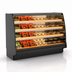 Thumbnail image #3 for Fusion® Heated Self-Service Hot Food Display Case with Heated Deck and 3 Solid Heated Shelves