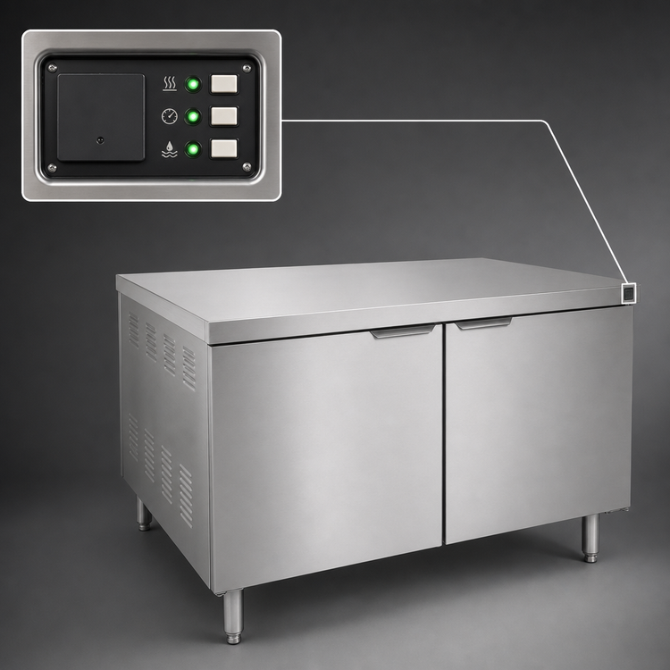 Product image #3 for Crown CE-342 Electric Steam Generator, Floor Model with 36-Inch Cabinet Base, 42kW