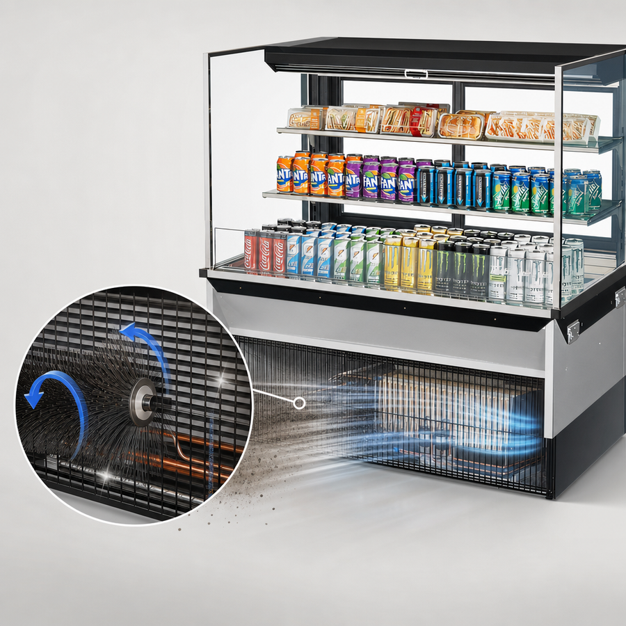 Self-Cleaning Condenser
