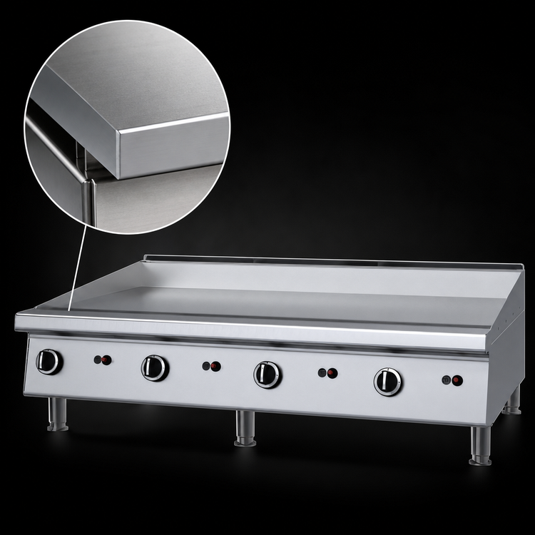 Product image #3 for Garland Signature 48-Inch Heavy-Duty Countertop Gas Griddle with Manual Hi-Lo Controls