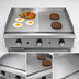 Thumbnail image #3 for Comstock-Castle HG60T-1-.5G 60 Inch Countertop Gas Half Grooved Griddle