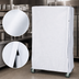 Thumbnail image #3 for Quantum 18 Inch D x 48 Inch W x 63 Inch H White Nylon Wire Cart Cover with Velcro Flap