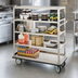 Thumbnail image #3 for FWE Queen Mary Stainless Steel Utility Cart with 5 Shelves, 1,600 lb. Capacity