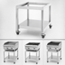 Thumbnail image #3 for Garland Designer Series 24-Inch Stainless Steel Open-Base Equipment Stand with Undershelf