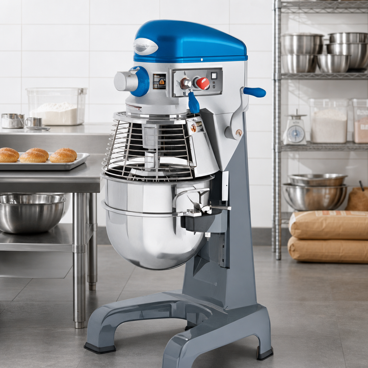 Product image #3 for Vollrath 30 Qt Floor Model Planetary Mixer with 3-Speed Transmission, #12 Hub, and Digital Timer