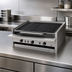 Thumbnail image #3 for MagiKitch'n 36-Inch Low Profile Countertop Ceramic Coal Gas Charbroiler with 6-Inch Service Shelf