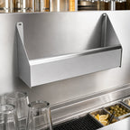 Thumbnail image #3 for Glastender CHOICE C-SR-62 62-Inch Stainless Steel Single Speed Rail with Keyhole Mounting
