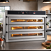 Thumbnail image #3 for Jet-Air Countertop Gas 3-Deck Pizza Oven with Full-View Glass Doors, 6 x 18-Inch Pizza Capacity