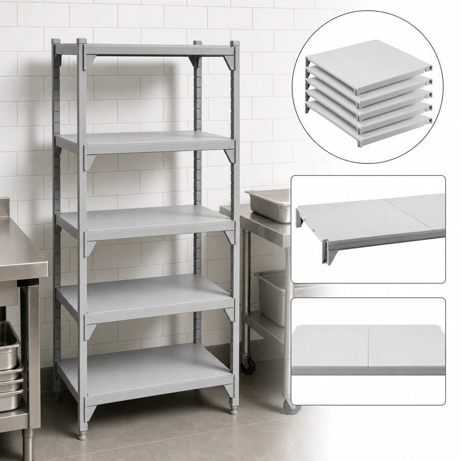 Five-Shelf Solid Kit