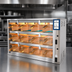 Thumbnail image #3 for Duke ReadyFlex RFHU-34-4 3x4 Compartment 4-inch Deep Hot Holding Cabinet with Touchscreen Control