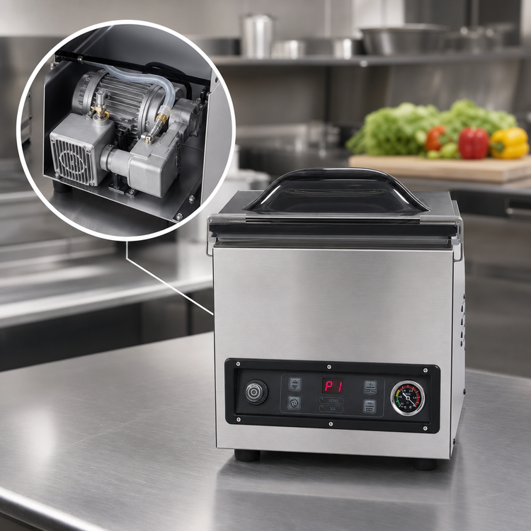 Product image #3 for Hamilton Beach Commercial PrimaVac HVC254 Countertop Single-Chamber In-Chamber Vacuum Sealer, 10-Inch Seal Bar, 120V