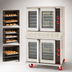 Thumbnail image #4 for American Range Majestic Double-Deck Bakery-Depth Electric Convection Oven with 50/50 Glass Doors