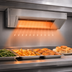 Thumbnail image #3 for Hatco Glo-Ray 96-Inch Unlighted Infrared Stainless Steel Strip Heater, 1.725 kW