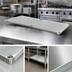 Thumbnail image #3 for Advance Tabco 18 Gauge Stainless Steel Work Table Undershelf for 108 x 36 Inch Tables