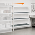 Thumbnail image #3 for Fermostock 4-Tier Polymer Shelving Unit Expansion Kit, 35