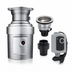 Thumbnail image #3 for InSinkErator SS-100 Small Capacity 1 HP Complete Food Waste Disposer Package with AquaSaver AS-101 Control Center and #5 Sink Mount