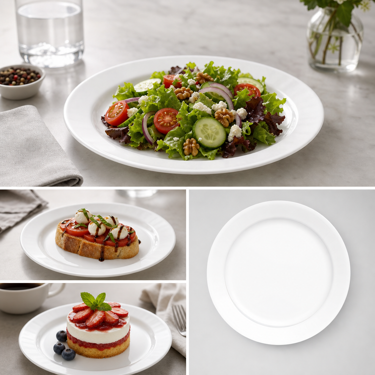 Product image #3 for Corelle Premium Ultra 9-Inch Narrow Rim Salad Plate