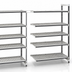 Thumbnail image #3 for Cambro Camshelving Elements XTRA 5-Tier Stationary Add-On Shelving Unit, 21