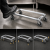 Thumbnail image #3 for Metro Brake Lock/Swivel Lock Combination Caster Set for 24-Inch Deep Dollies, 6-Inch Polyurethane Wheels, 600 Lb. Capacity