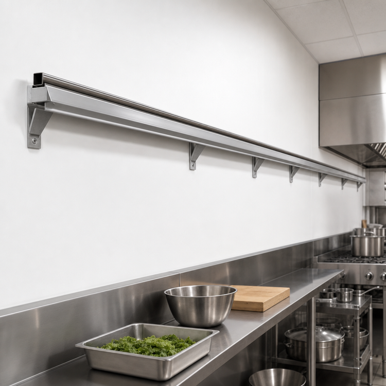 Product image #3 for Metro qwikTRAK HD 13 Ft Shelving Track Set