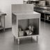 Thumbnail image #3 for Eagle Spec-Bar 24-Inch Open Base Stainless Steel Workboard Cabinet with 8-Inch Backsplash