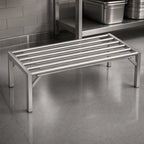 Thumbnail image #3 for Channel Manufacturing Lifetime Tough ES2036 Stainless Steel Tubular Dunnage Rack, 36W x 20D x 12H, 4,000 lb. Capacity