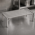 Thumbnail image #3 for Lifetime Tough Stainless Steel Tubular Dunnage Rack, 36 x 20 x 12 Inches
