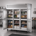 Thumbnail image #3 for True SPEC SERIES Three-Section Reach-In Freezer with 6 Half Stainless Steel Doors, -10°F, Top-Mounted Self-Contained Refrigeration