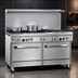 Thumbnail image #3 for Southbend Ultimate 60-Inch Gas Restaurant Range with 6 Star/Sauté Burners, 24-Inch Charbroiler, Convection Oven and Cabinet Base