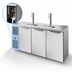 Thumbnail image #3 for True Premier Bar 84-Inch Three-Section Refrigerated Draft Bar Cooler with 2 Beer Columns