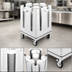 Thumbnail image #3 for Metro Poker Chip Dish Dolly for 11-Inch Dishes, 240-Dish Capacity