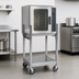 Thumbnail image #3 for AccuTemp Single Unit Stainless Steel Support Stand with 5-Inch Casters for Evolution and Steam'N'Hold Steamers