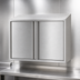 Thumbnail image #3 for Eagle Group WCH-72 72-Inch Wall Mount Stainless Steel Cabinet with Hinged Doors